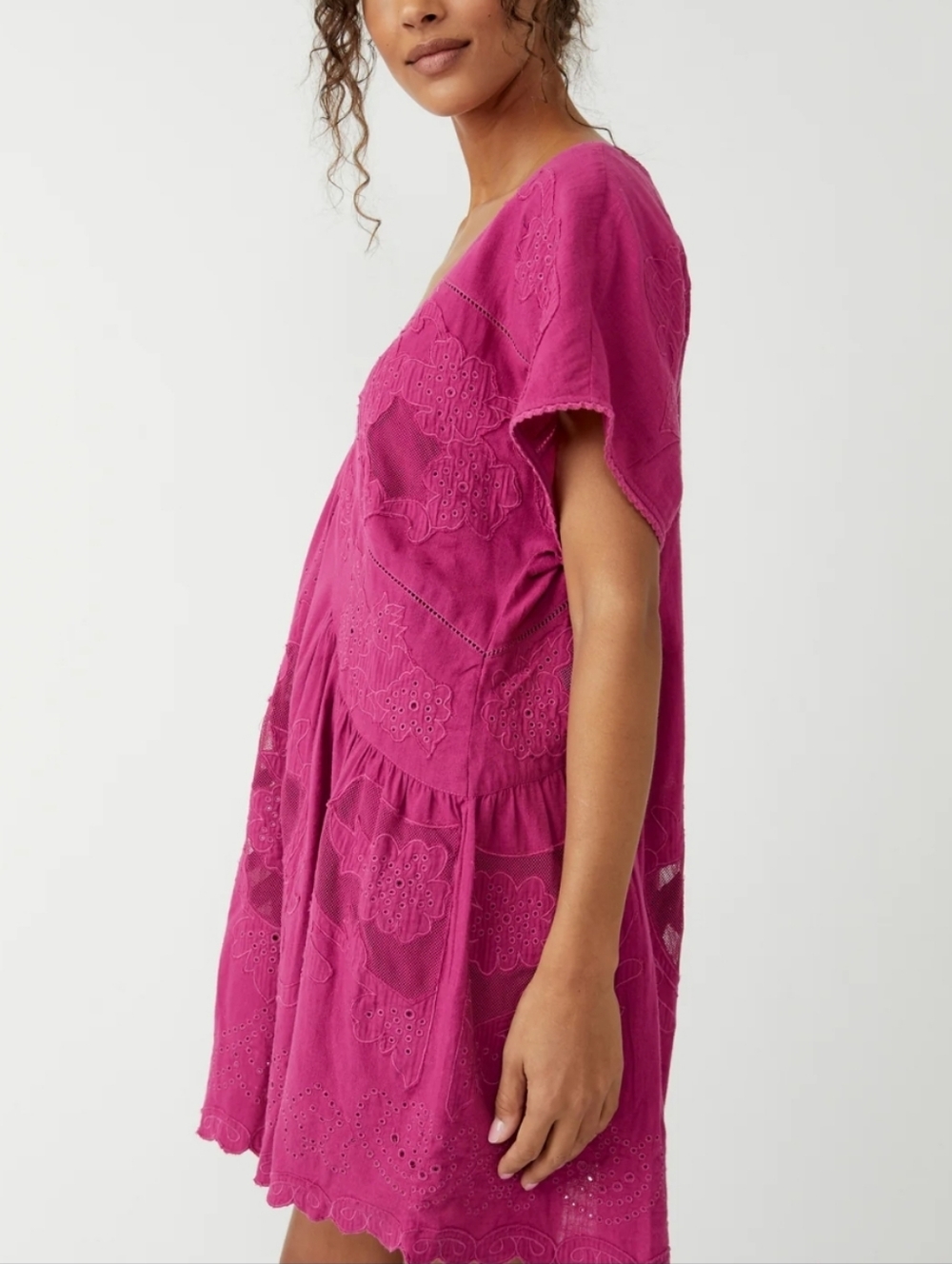 NWT Free People - Serenity Mini Dress - Picture 5 of 12